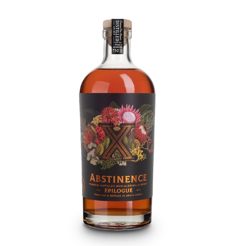 ABSTINENCE Epilogue X Premium Distilled Non-Alcoholic Spirit (75cl) from SA
