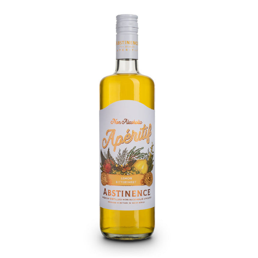 Abstinence Premium Distilled Non-Alcoholic Lemon Aperitif (75cl) from SA