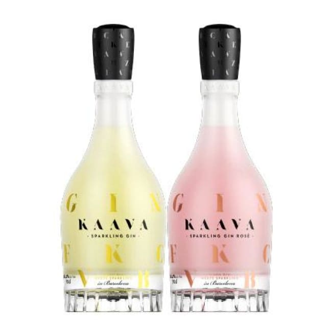 One bottle of Kaava Sparkling Gin & one bottle of Kaava Sparkling Rosé Gin - Only Here 4 by HG&S Ltd