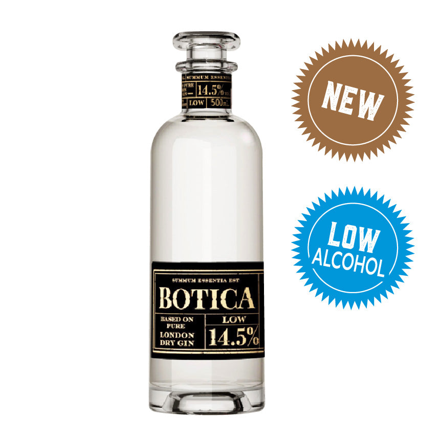 BOTICA Low Alcohol 14.5% London Dry Gin - Only Here 4 by HG&S Ltd