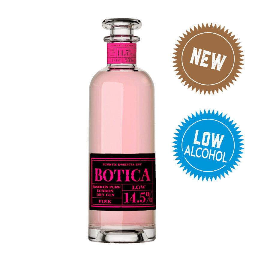 BOTICA Low Alcohol 14.5% Pink London Dry Gin - Only Here 4 by HG&S Ltd