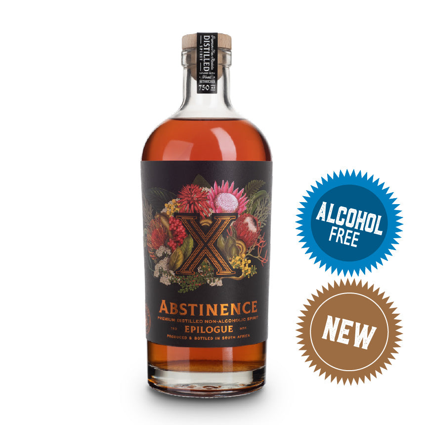 ABSTINENCE Epilogue X Premium Distilled Non-Alcoholic Spirit (75cl) from SA