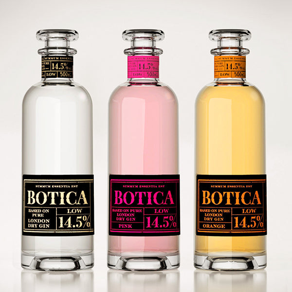 BOTICA Low Alcohol 14.5% London Dry Gin - Only Here 4 by HG&S Ltd