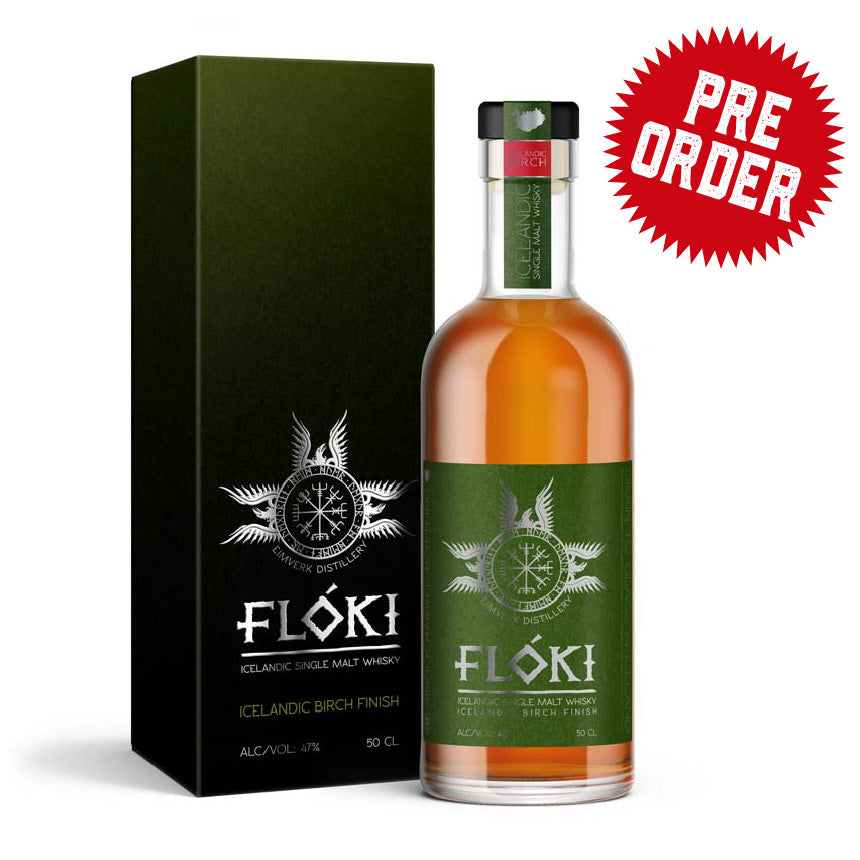 Flóki Icelandic Single Malt, Icelandic Birch Finish - new 70cl size