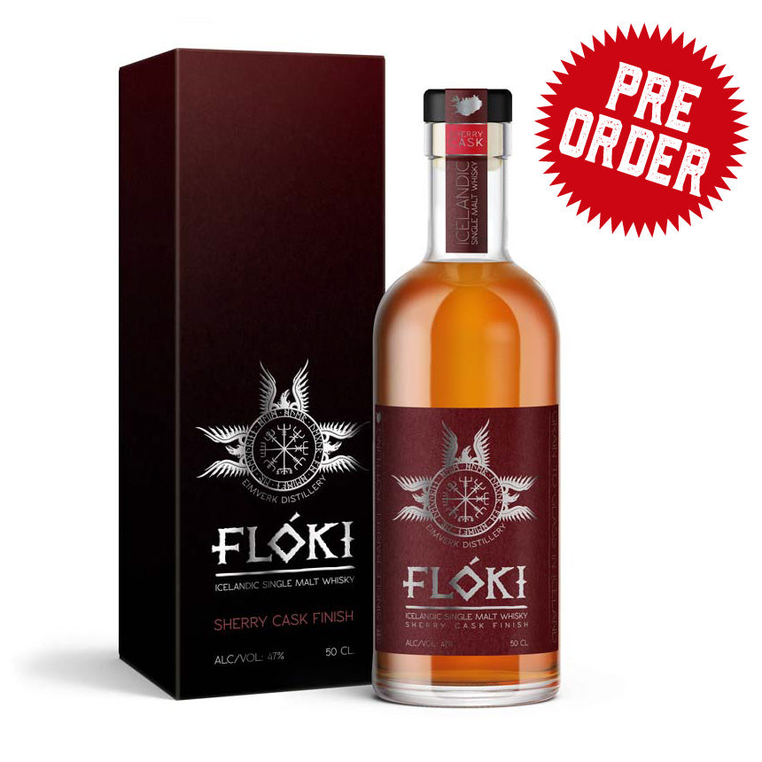 Flóki Icelandic Single Malt, Sherry Cask Finish - 50cl