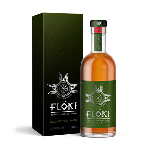 Flóki Icelandic Single Malt, Icelandic Birch Finish - new 70cl size