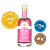 KINDA Pink Gin 50cl - Alcohol-free Gin - Ireland