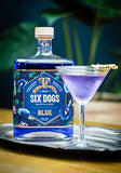 Six Dogs Blue Gin (75cl) - South Africa - Only Here 4 by HG&S Ltd