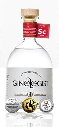 Ginologist Spice Small Batch Gin - (recipe 03) - 75cl - South African - Only Here 4 by HG&S Ltd