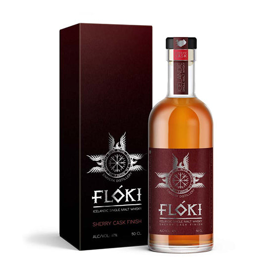 Flóki Icelandic Single Malt, Sherry Cask Finish -new 70cl bottles
