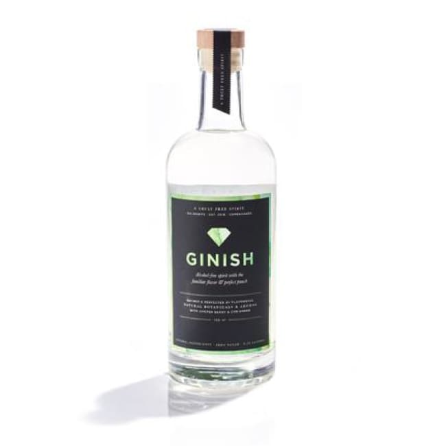 GinISH 50cl - 'Alcohol free' alternative to Gin (only 0.5% abv) - Danish - Only Here 4 by HG&S Ltd