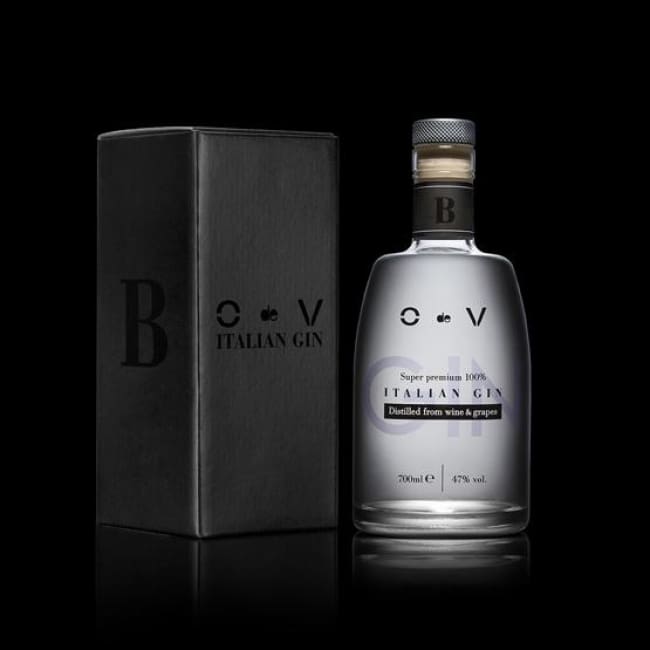 O de V Super Premium 100% Italian Gin - Black - 0.7 Ltr Bottle - Only Here 4 by HG&S Ltd