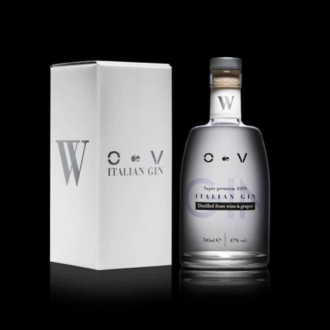O de V Super Premium 100% Italian Gin - White - 0.7 Ltr Bottle - Only Here 4 by HG&S Ltd